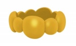 Organic Pebble Bangle Bamboo